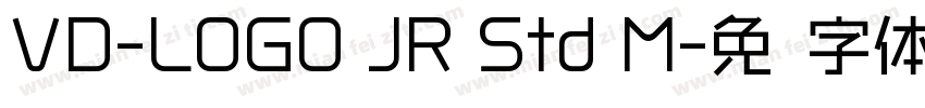 VD-LOGO JR Std M字体转换